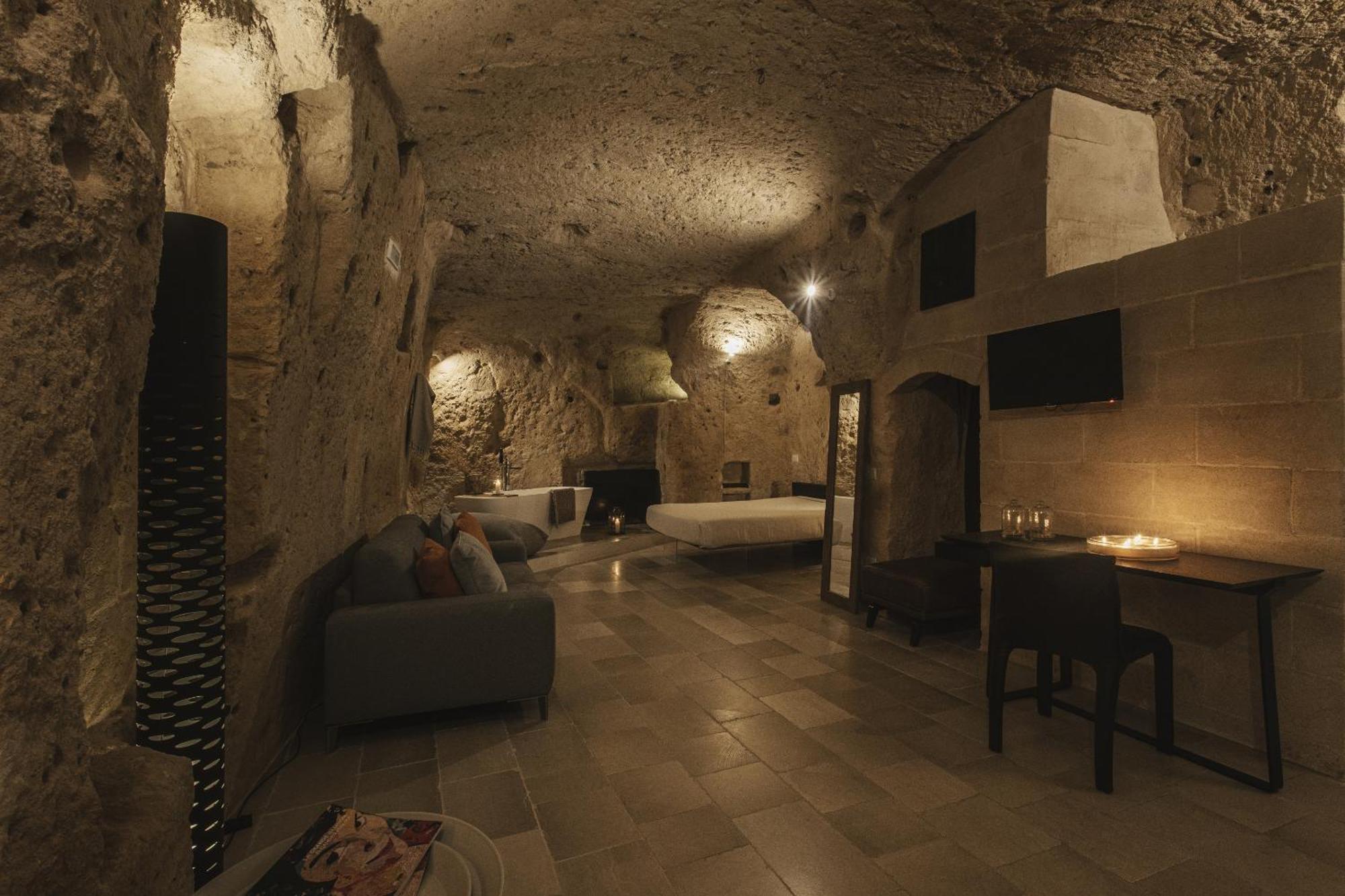 Hotel Aque Cave Matera Zewnętrze zdjęcie